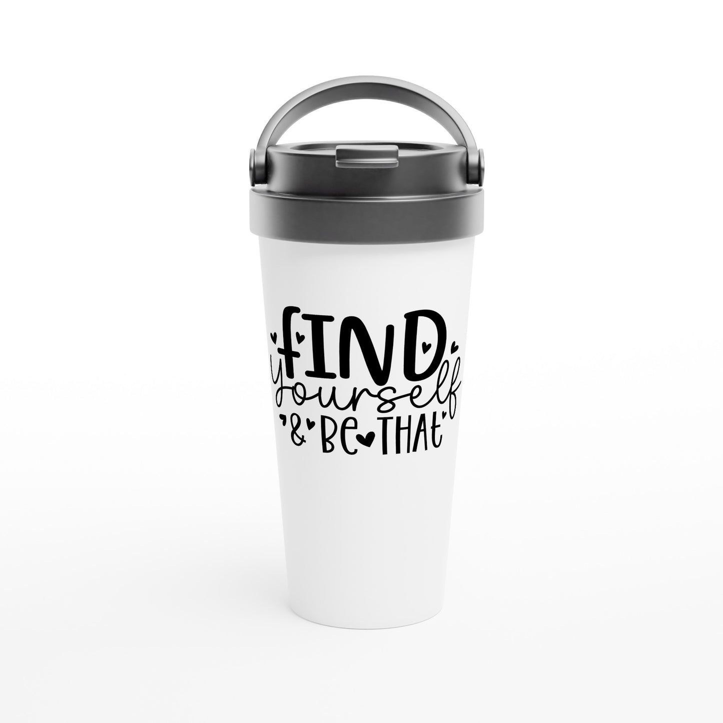 Find yourself... 15oz Stainless Steel Travel Mug