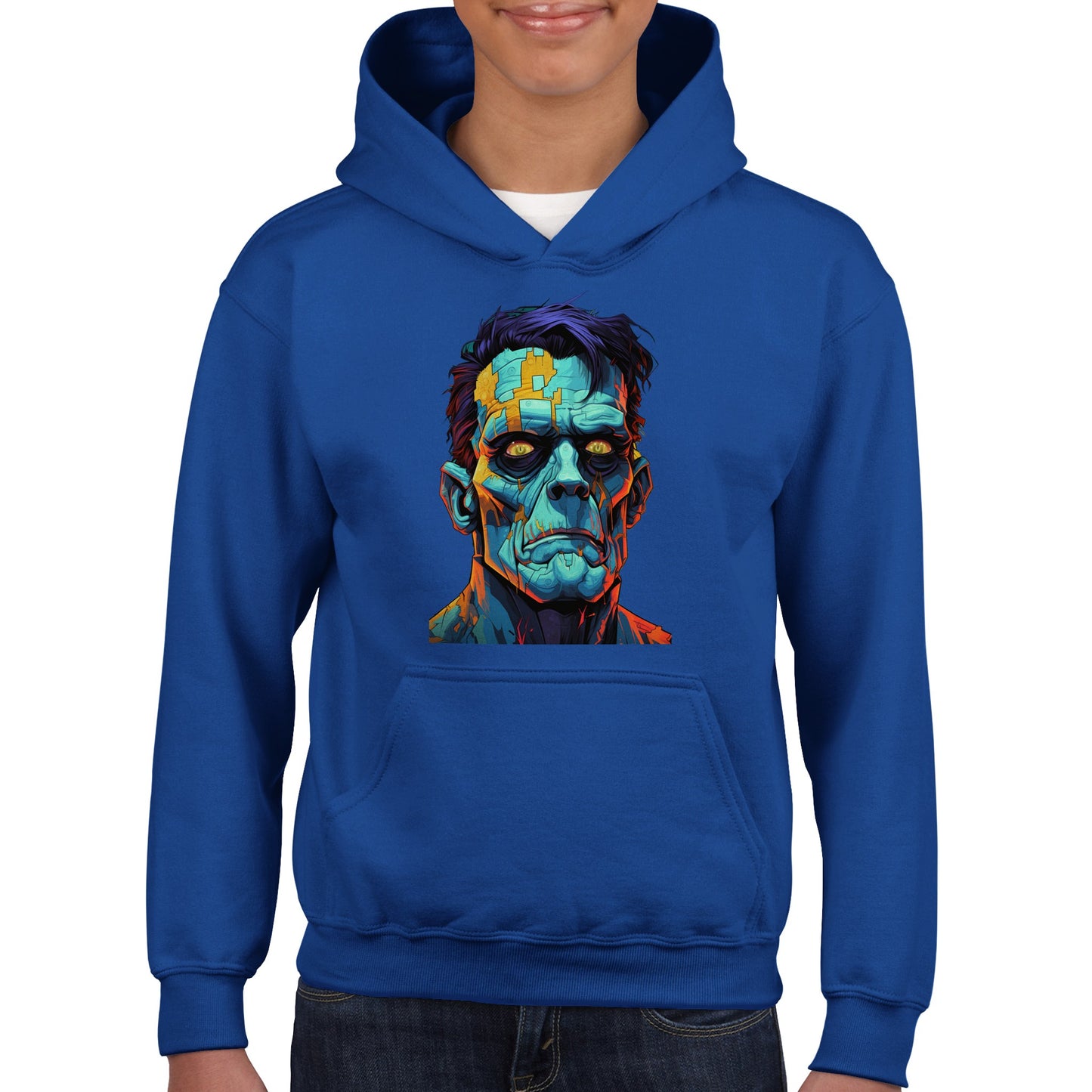 Kids Frankenstein Halloween Hoodie