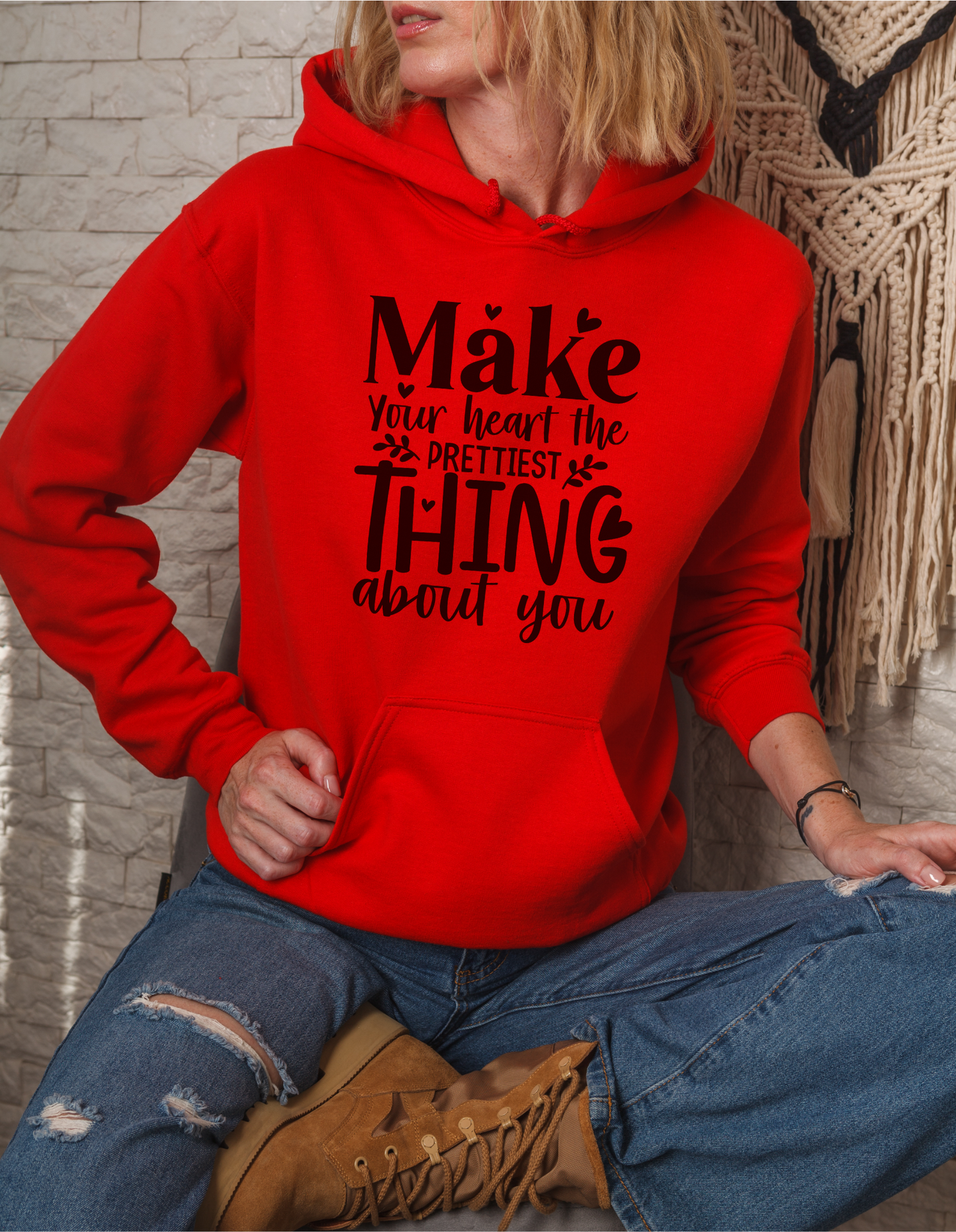 Make your heart... Hoodie