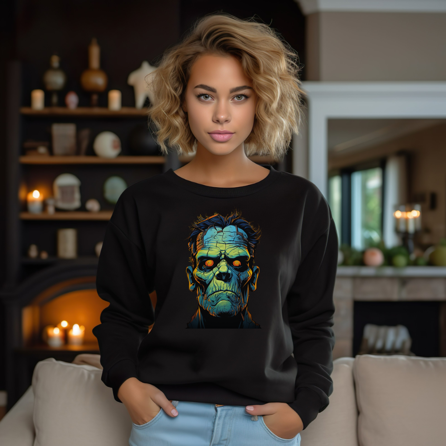Frankenstein Halloween Sweatshirt