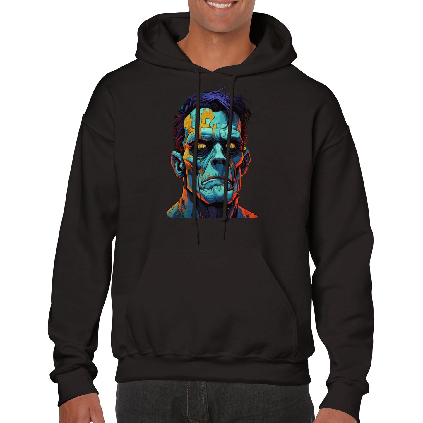 Frankenstein Design - Unisex Pullover Hoodie
