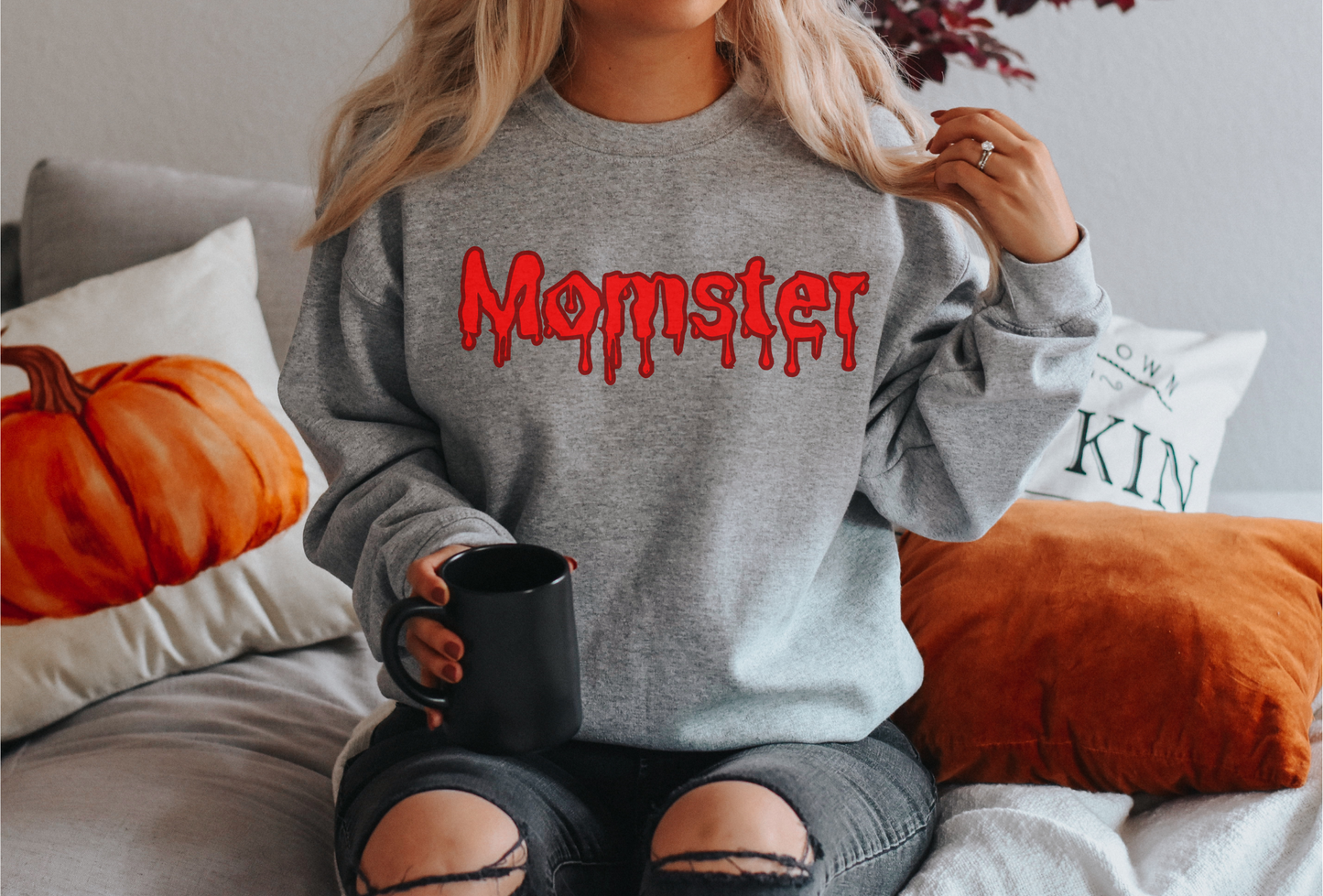 Momster Halloween Sweatshirt