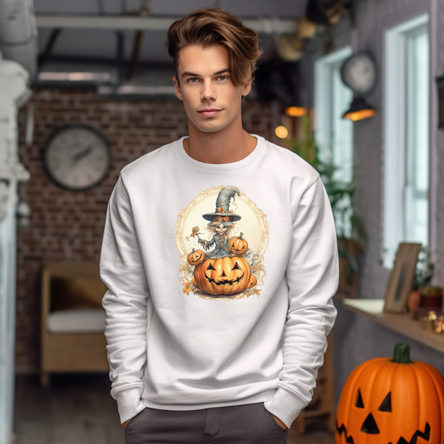 Vintage Halloween Sweatshirt