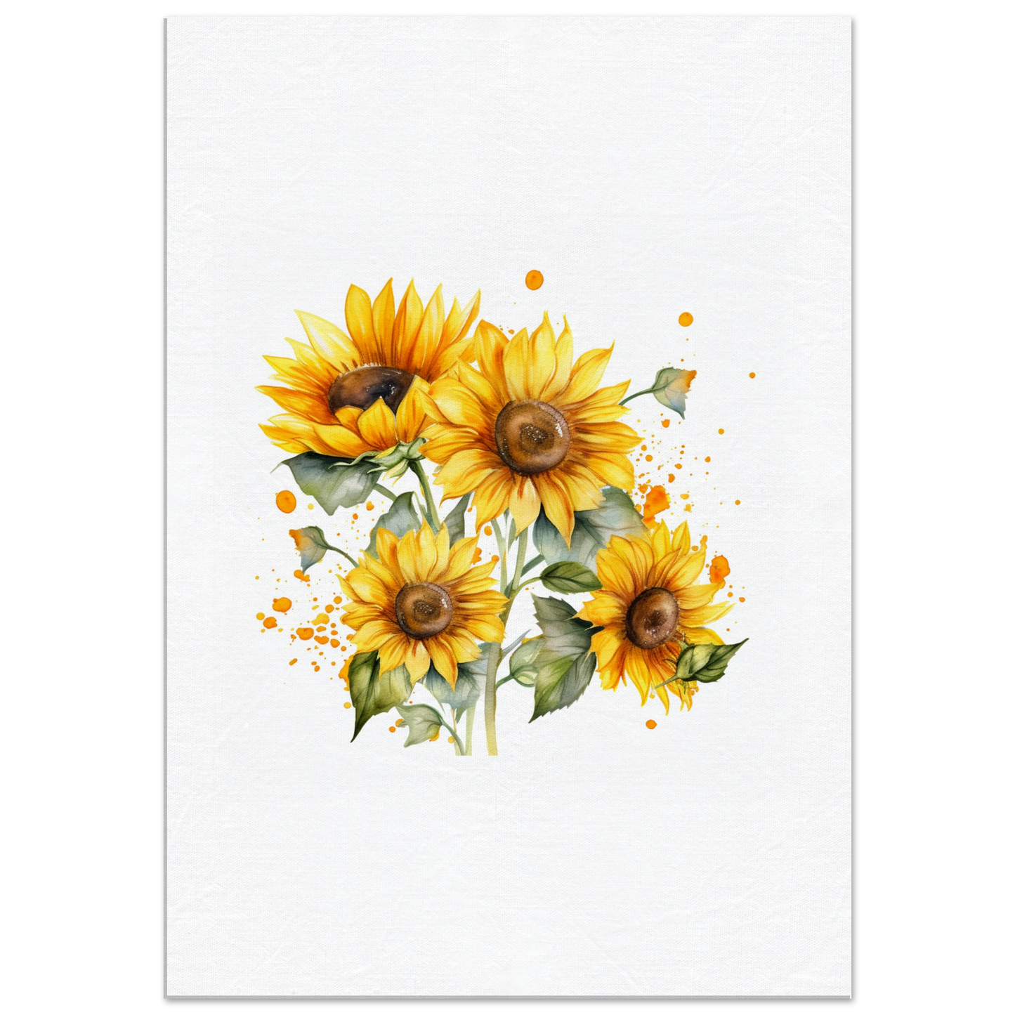 Sunflower Bouquet Canvas