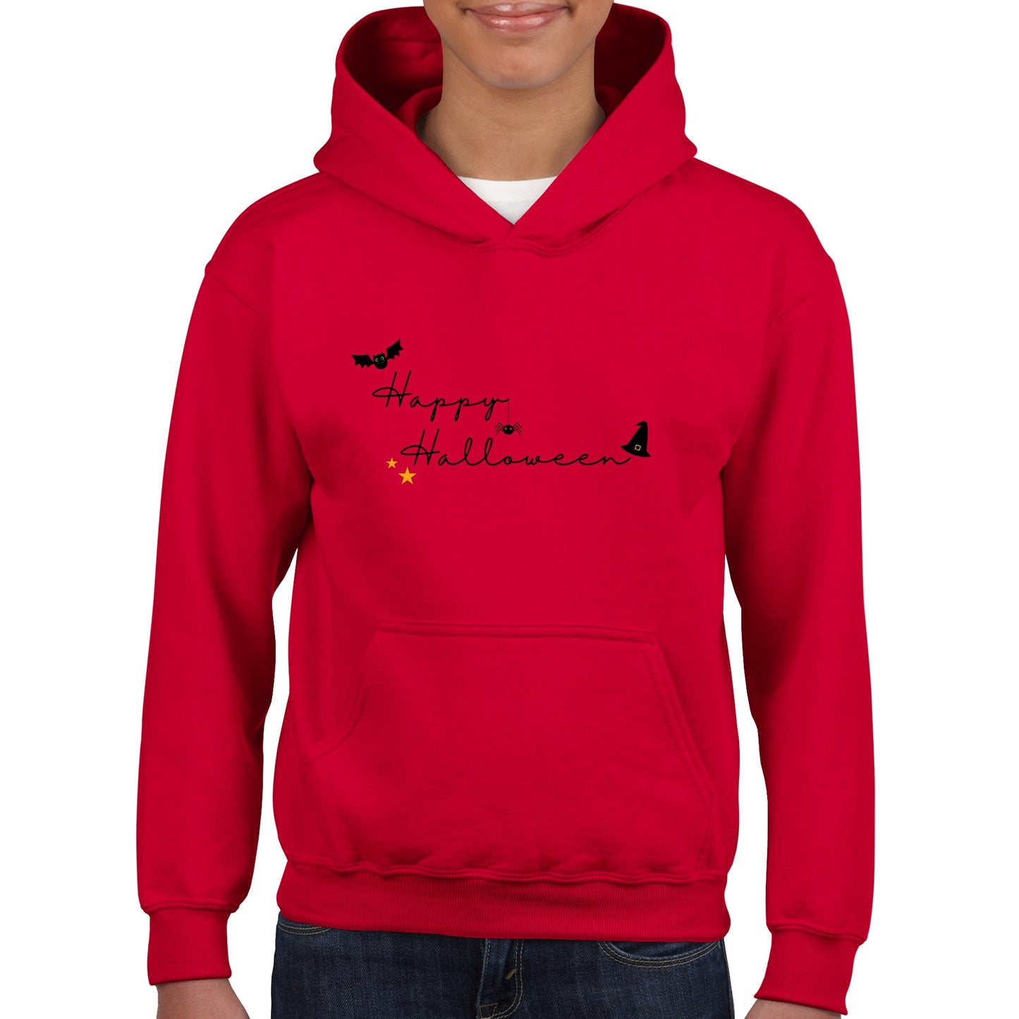 Kids Happy Halloween Hoodie
