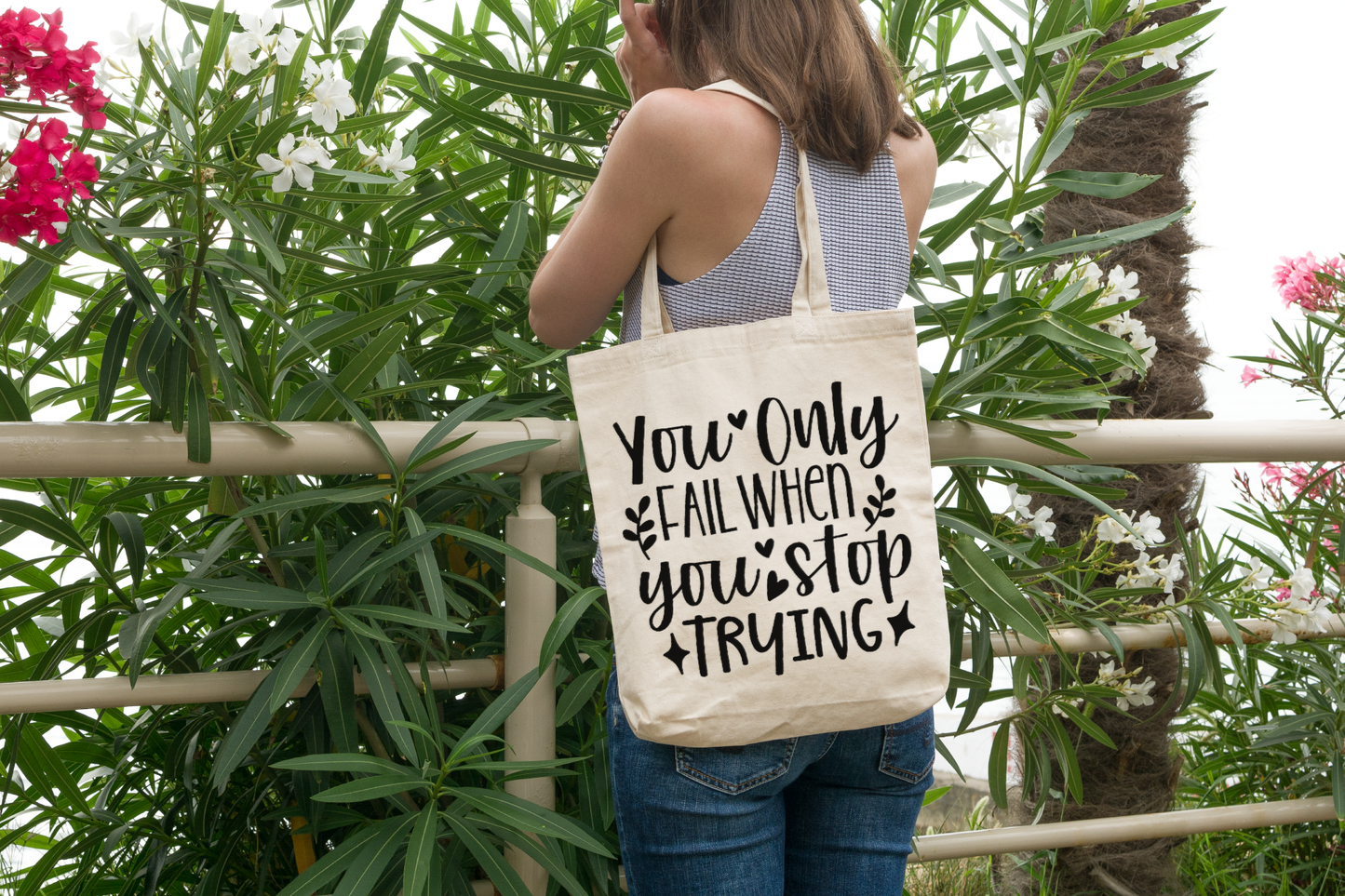 Inspirational Quote - Premium Tote Bag