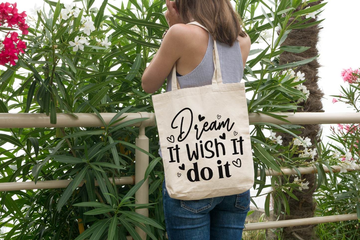 Inspirational Quote - Premium Tote Bag