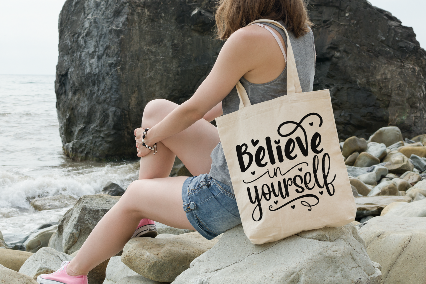 Inspirational Quote - Premium Tote Bag