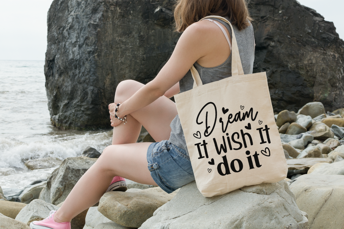 Inspirational Quote - Premium Tote Bag