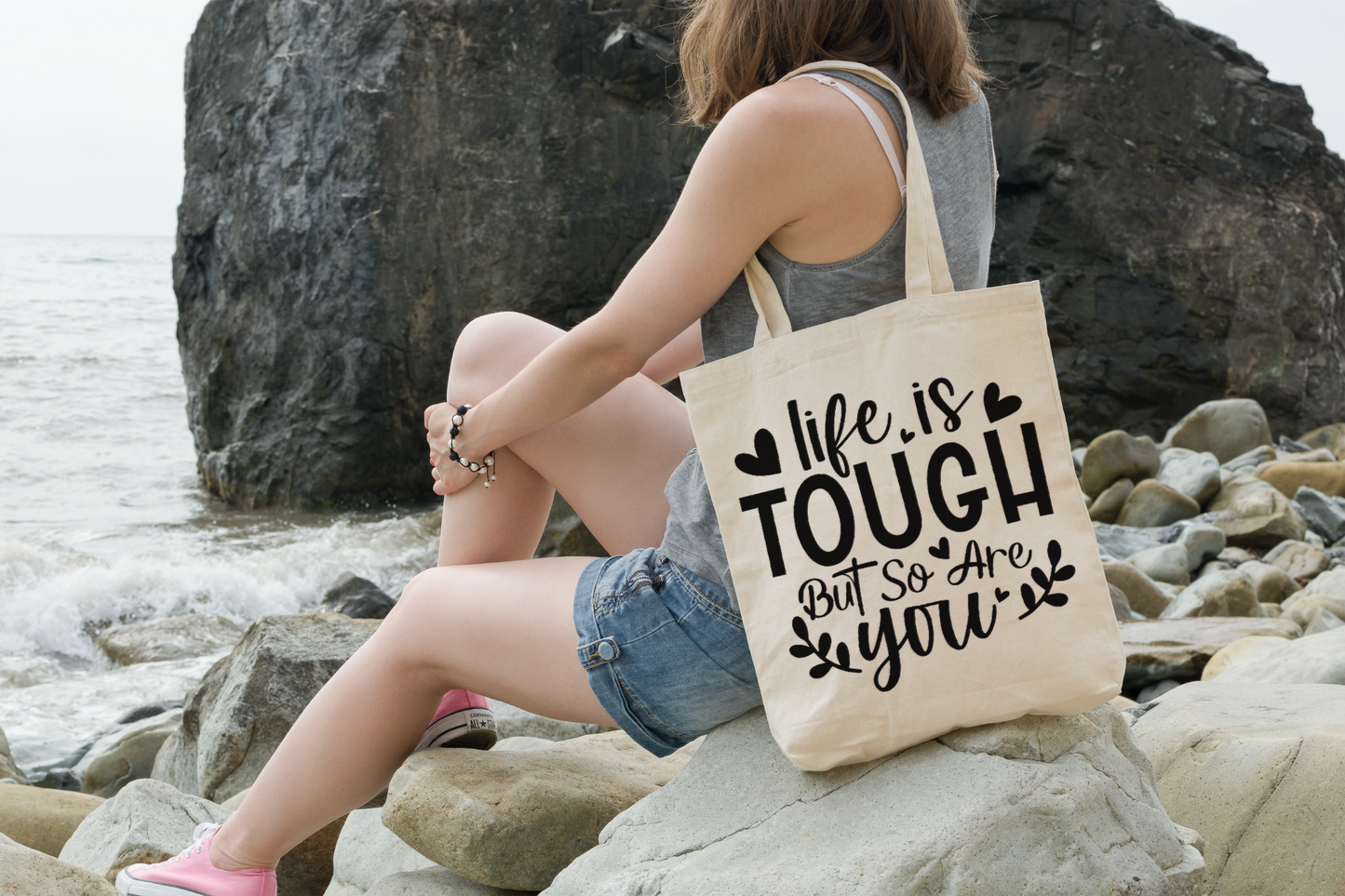 Inspirational Quote - Premium Tote Bag
