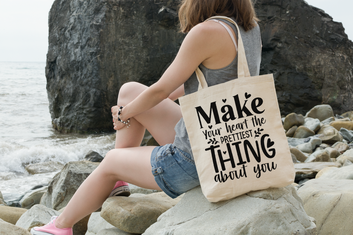 Inspirational Quote - Premium Tote Bag