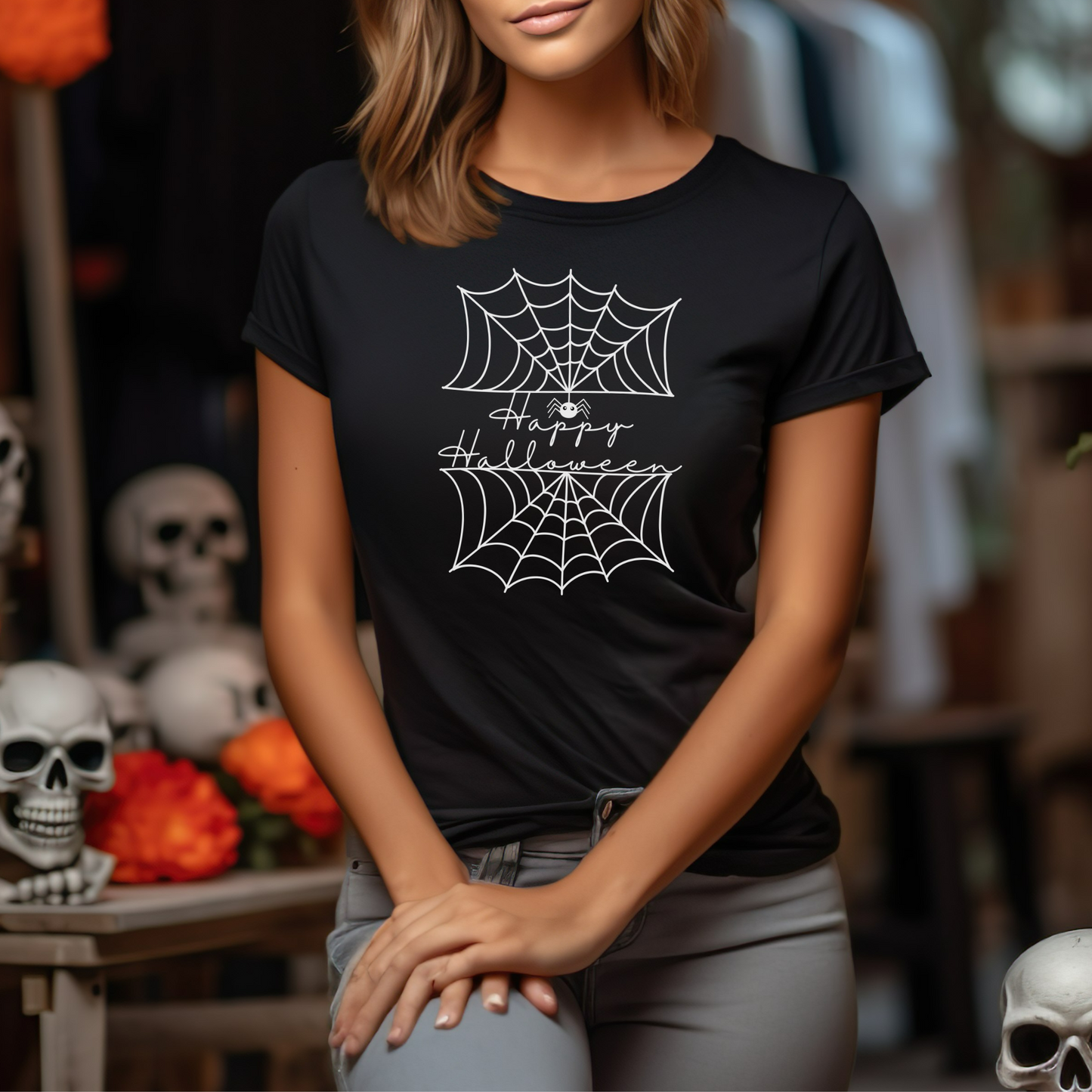 Happy Halloween (white) Kids T-shirt