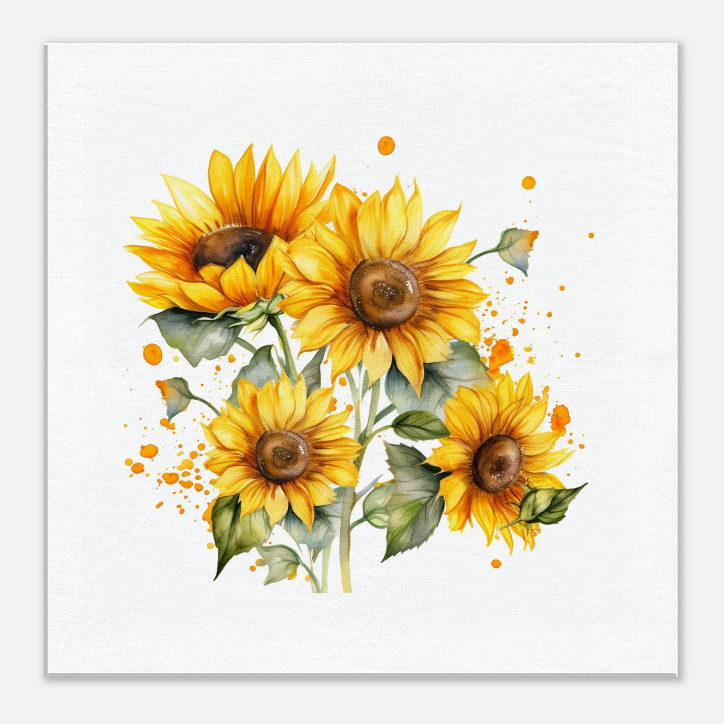 Sunflower Bouquet Canvas