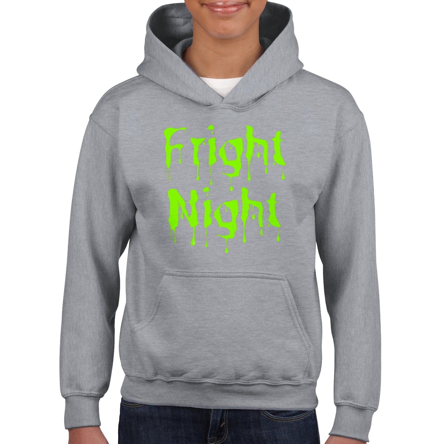 Kids Fright Night Halloween Hoodie