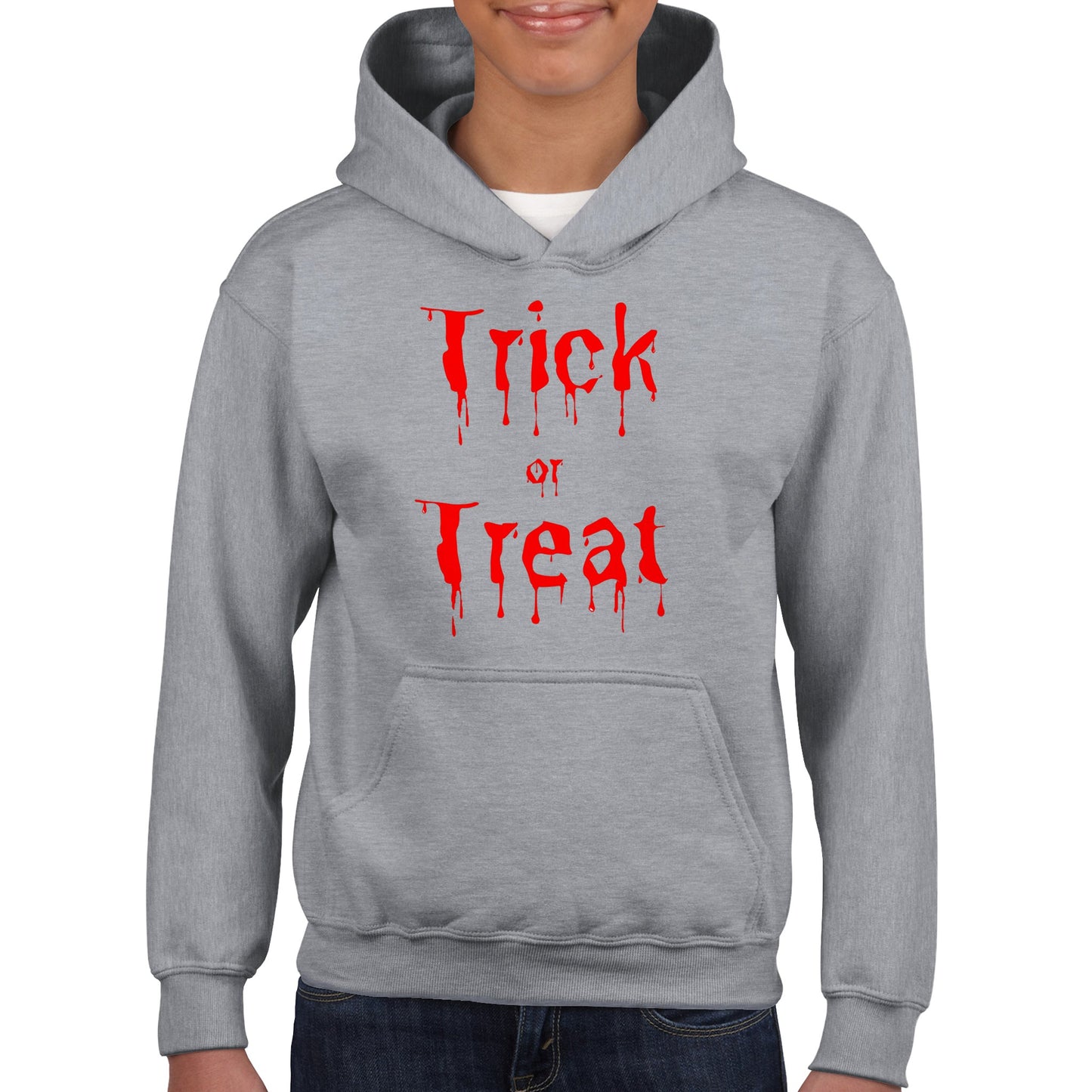 Kids Trick or Treat Halloween Hoodie