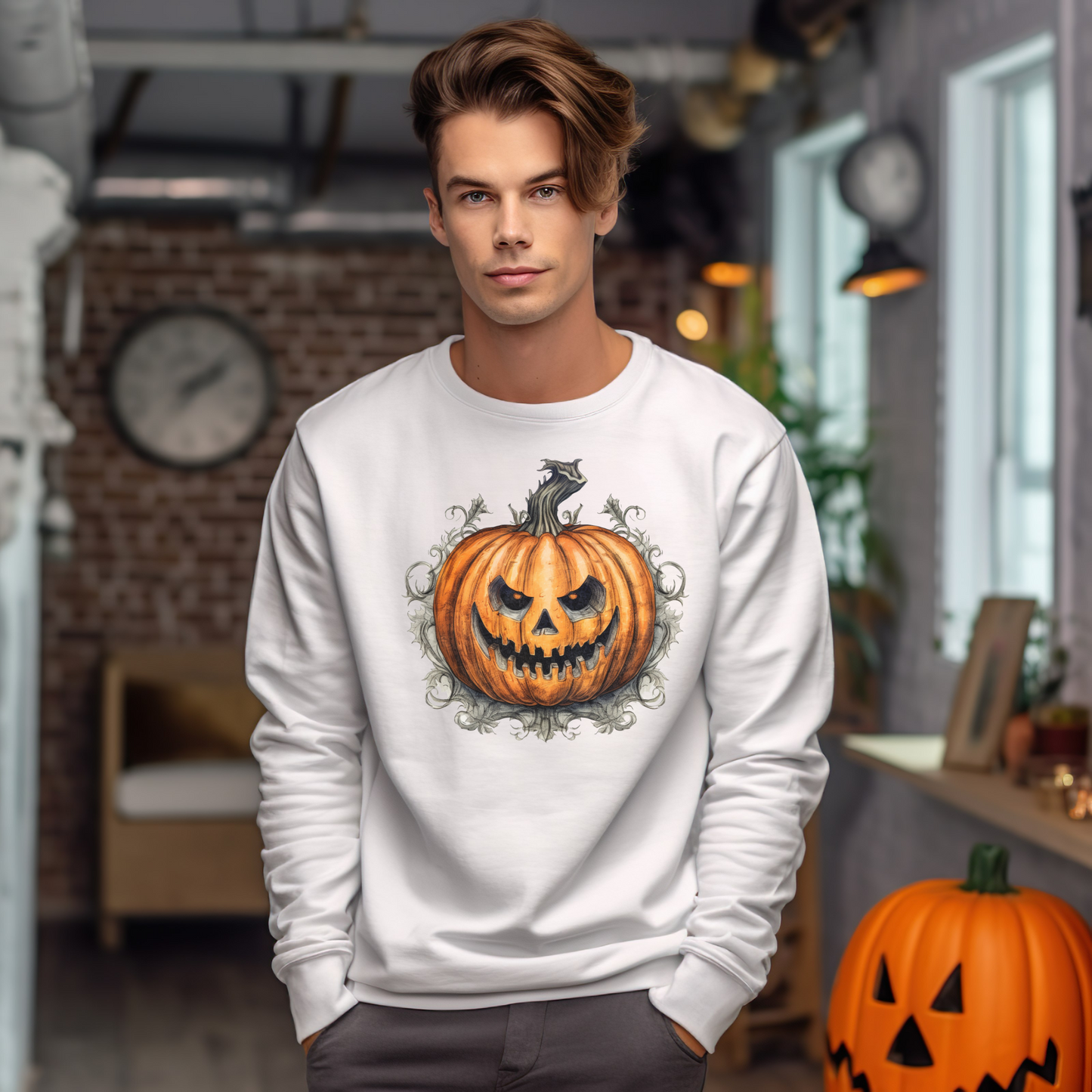 Vintage Halloween Sweatshirt