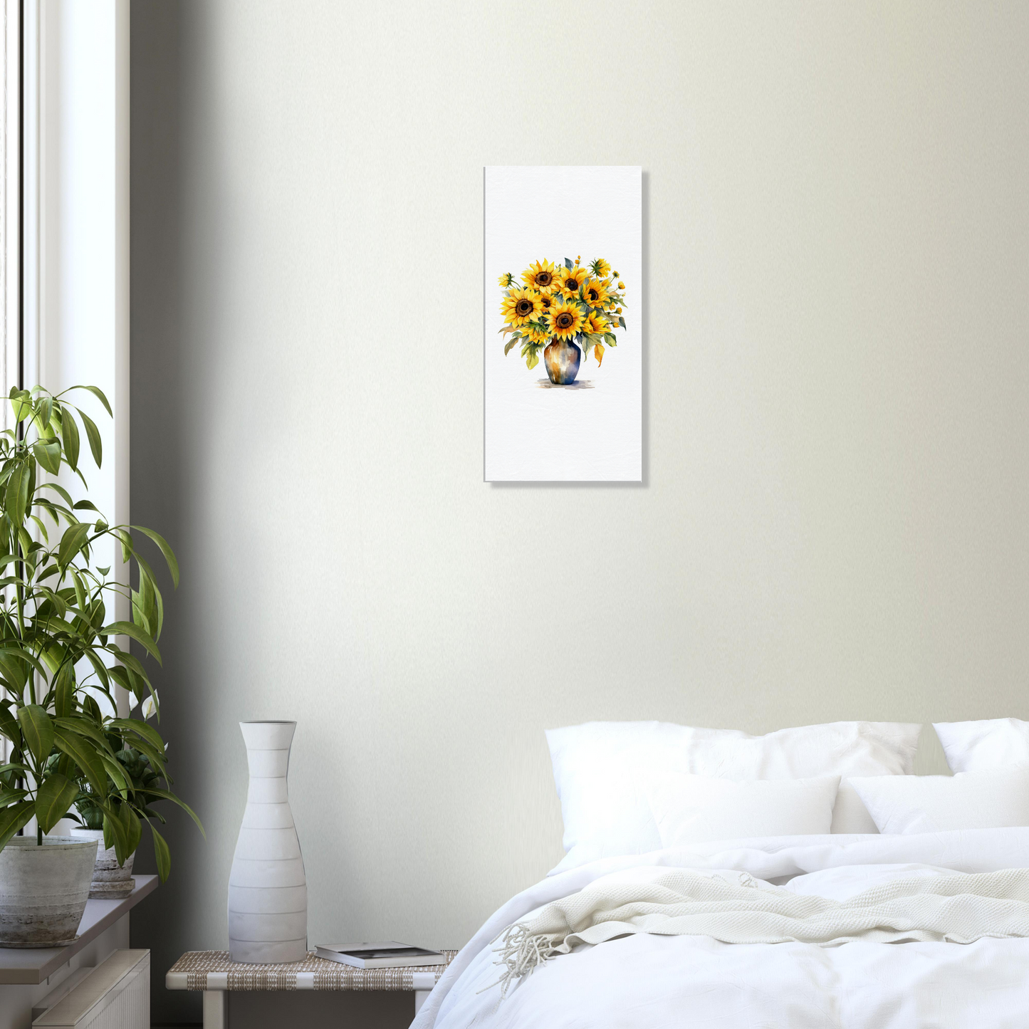 Sunflower in a Vase Canvas - Big Bunch