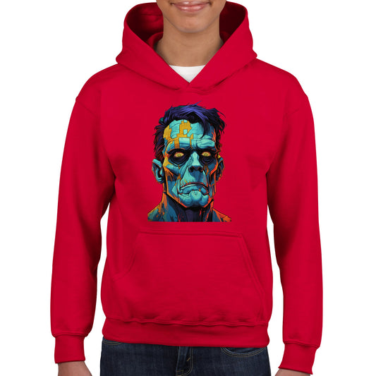 Kids Frankenstein Halloween Hoodie