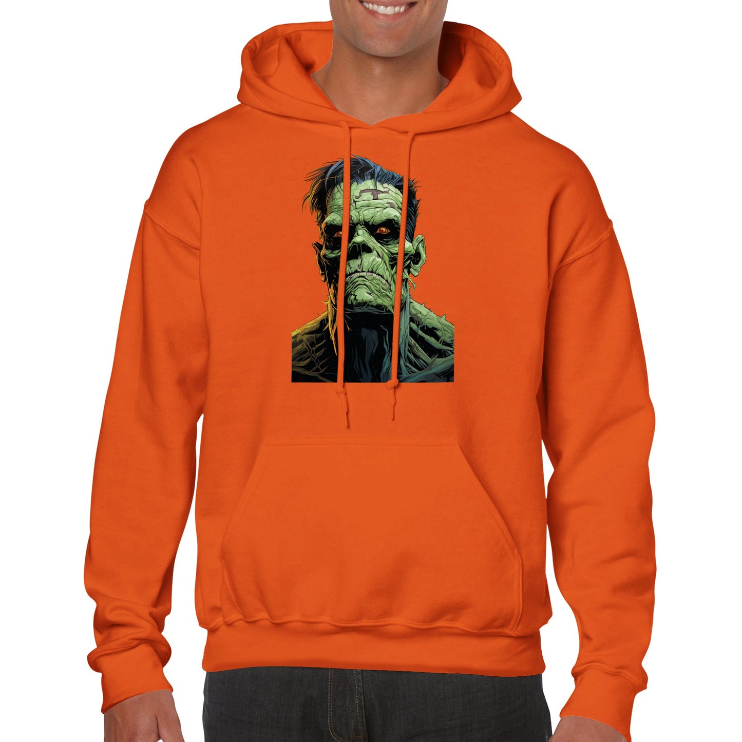 Frankenstein Design - Unisex Pullover Hoodie