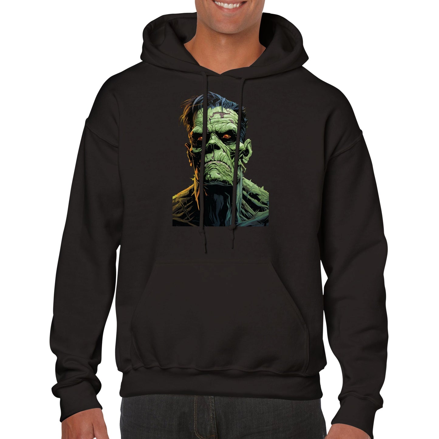 Frankenstein Design - Unisex Pullover Hoodie