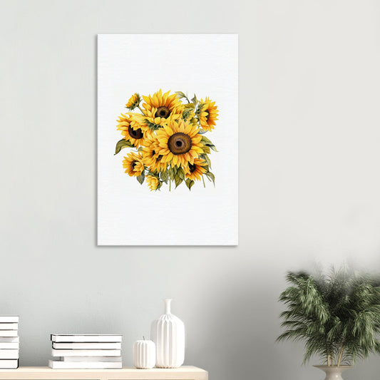 Sunflower Bouquet Canvas