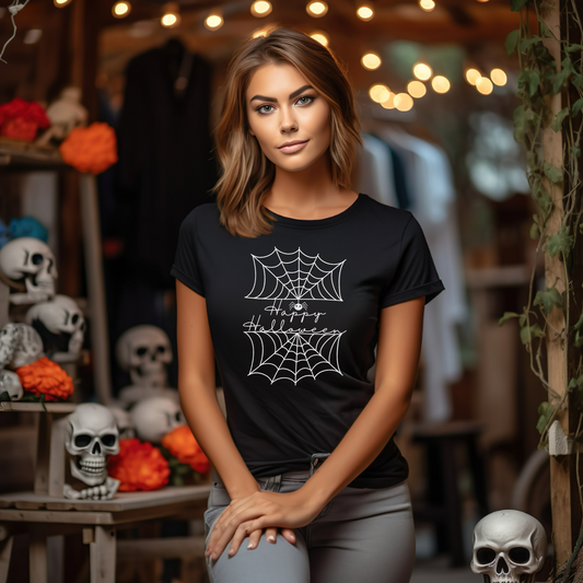 Happy Halloween in white Premium T-Shirt