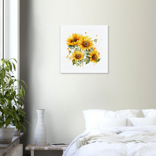 Sunflower Bouquet Canvas