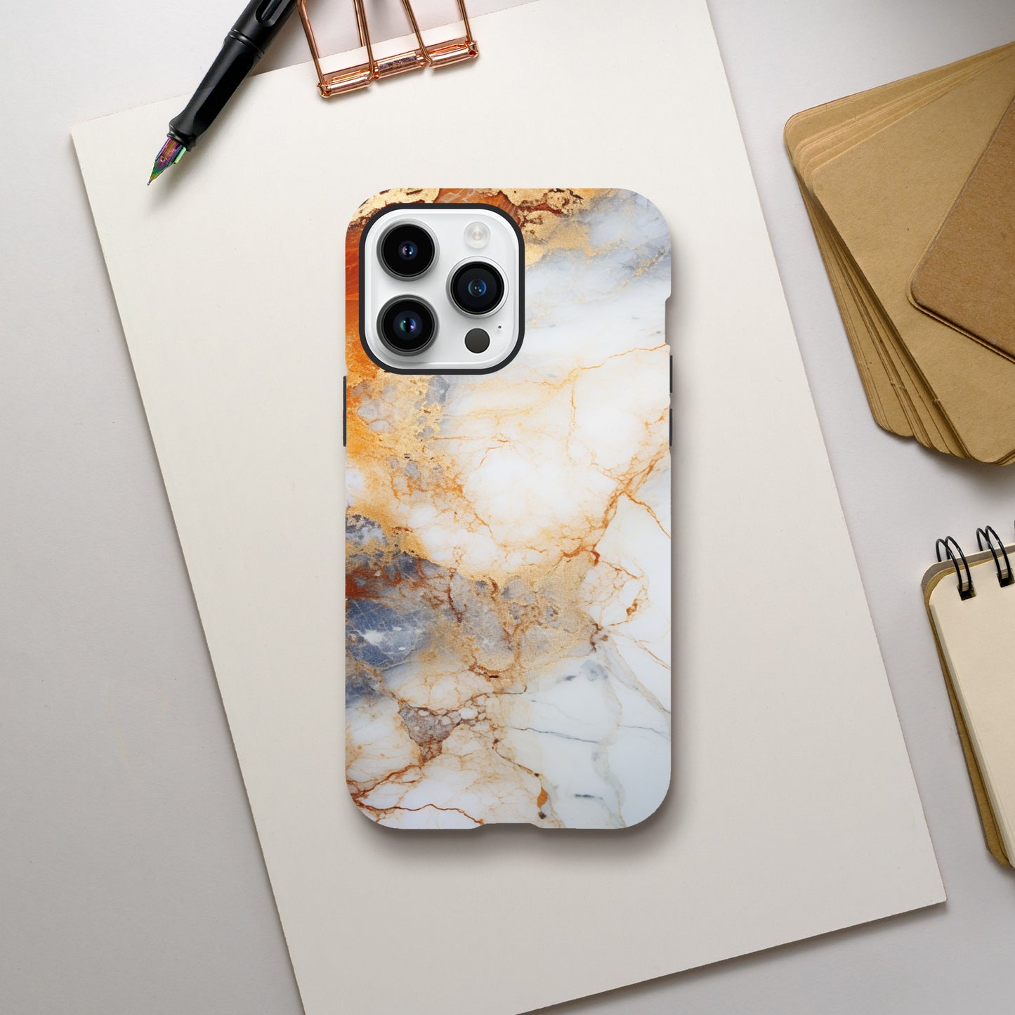 Marble Collection - IPhone/Samsung Tough Phone Case