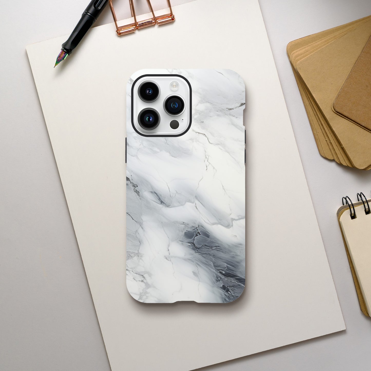 Marble Collection - IPhone/Samsung Tough Phone Case