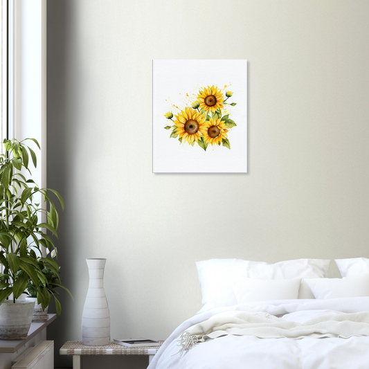 Sunflower Bouquet Canvas